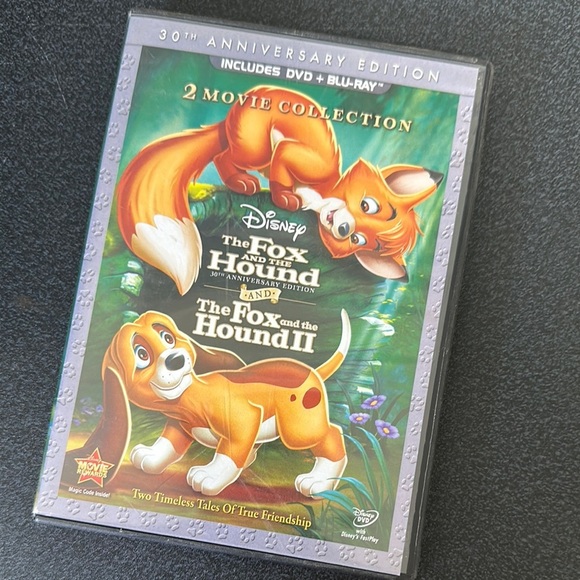 Disney The Fox and the Hound 2 Movie Collection DVD Blu-Ray - Picture 1 of 1